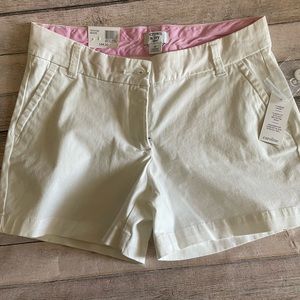 White walking shorts NWT